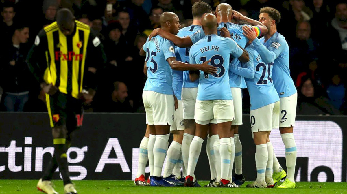 सिटीको शीर्षता कायमै, टोटनह्यामको लगातार तेस्रो हार