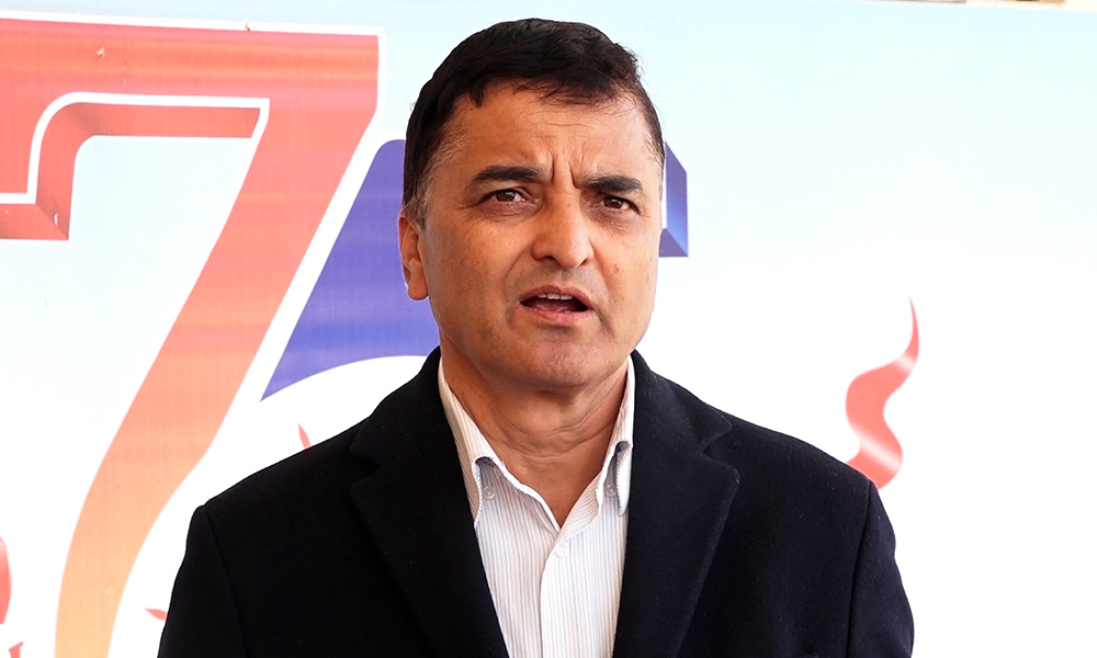 निर्वाचनमार्फत लोकतन्त्रलाई पुनः लयमा ल्याउने एमाले सचिव भट्टराईको प्रतिबद्धता