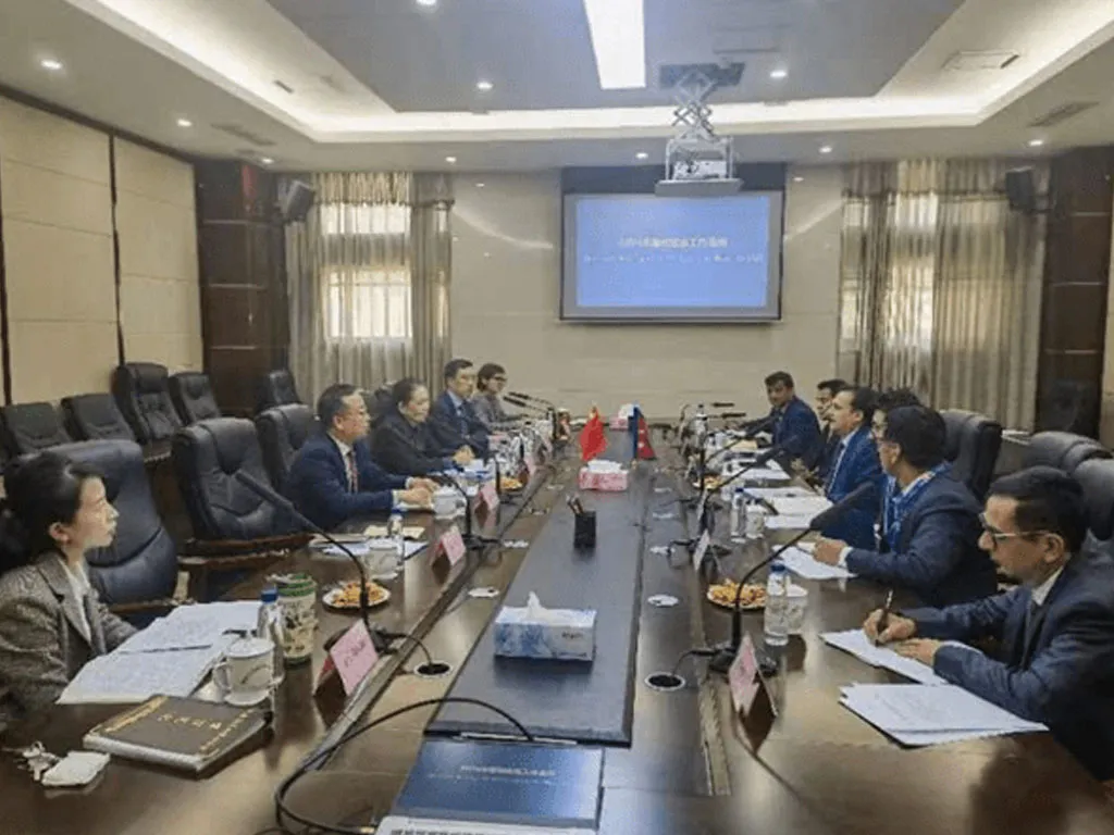 नेपाल-चीन सहायता परियोजनाको पहिलो बैठक सम्पन्न 