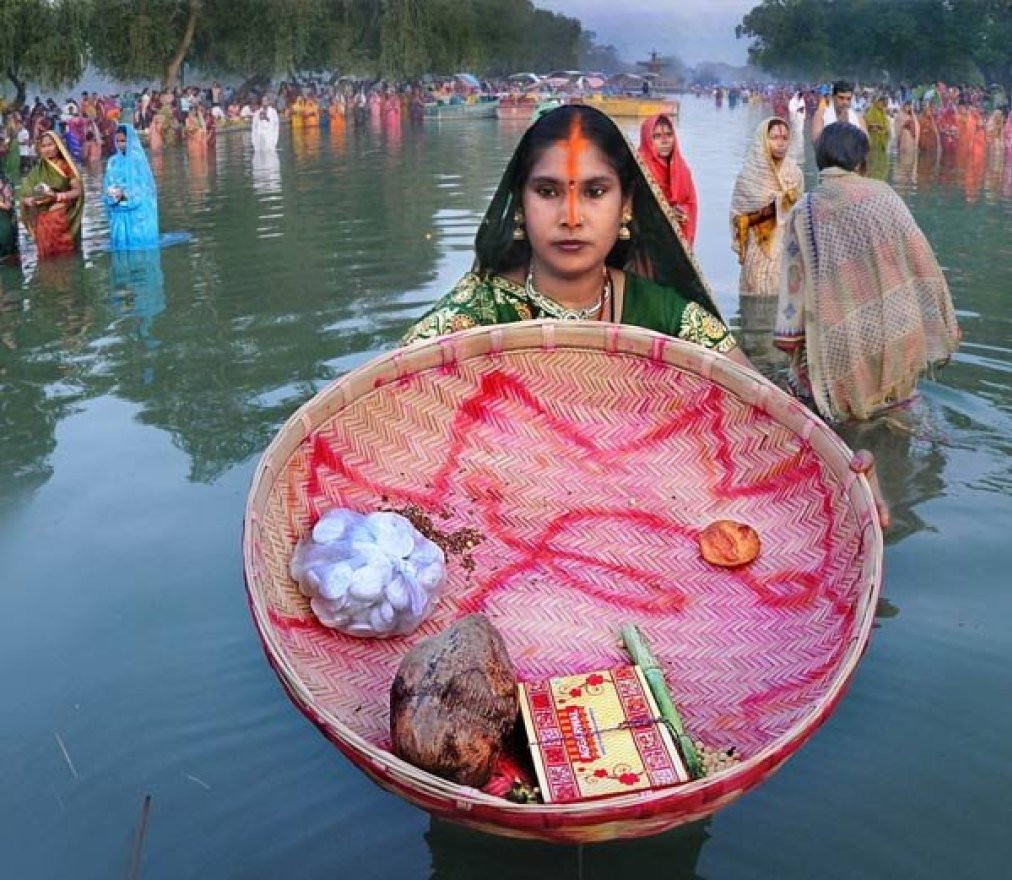 विराटनगरमा छठ पूर्जा गर्न दिन माग