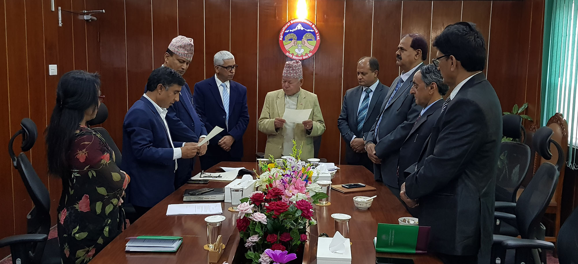 कृषि विकास बैंकका संचालक विष्टले लिए सपथ ग्रहण