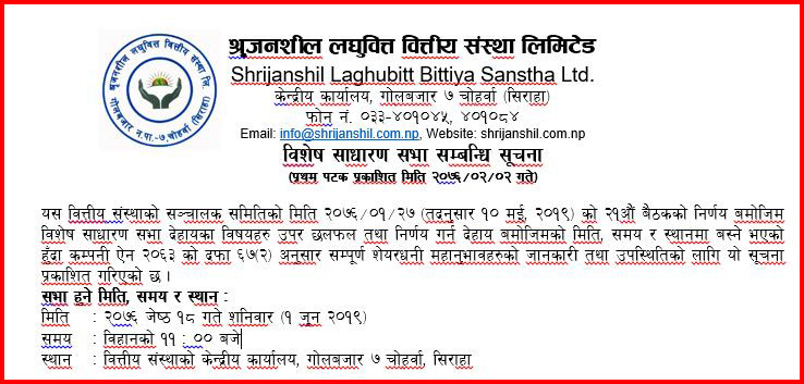 श्रृजनशील लघुवित्तले पुँजी दाेब्बर गर्ने