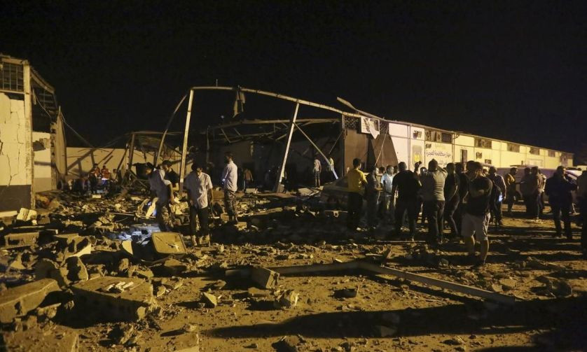 लिबिया : हवाई आक्रमणमा ४० आप्रवासीको मृत्यु