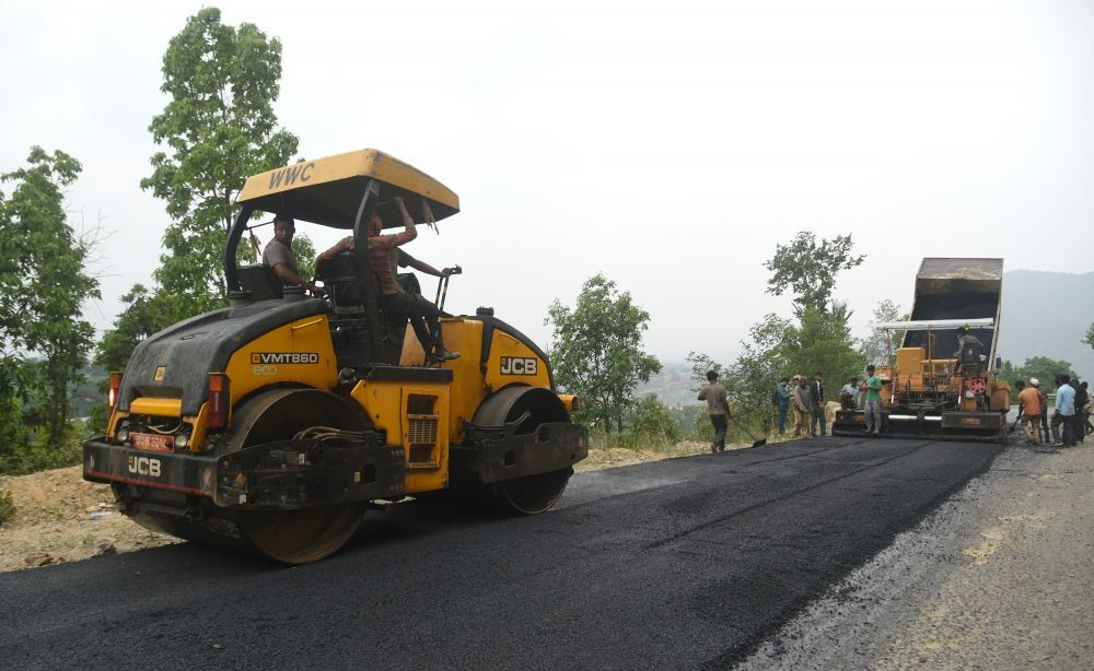 सम्झौताको ४२ दिनमै सडक कालोपत्रे