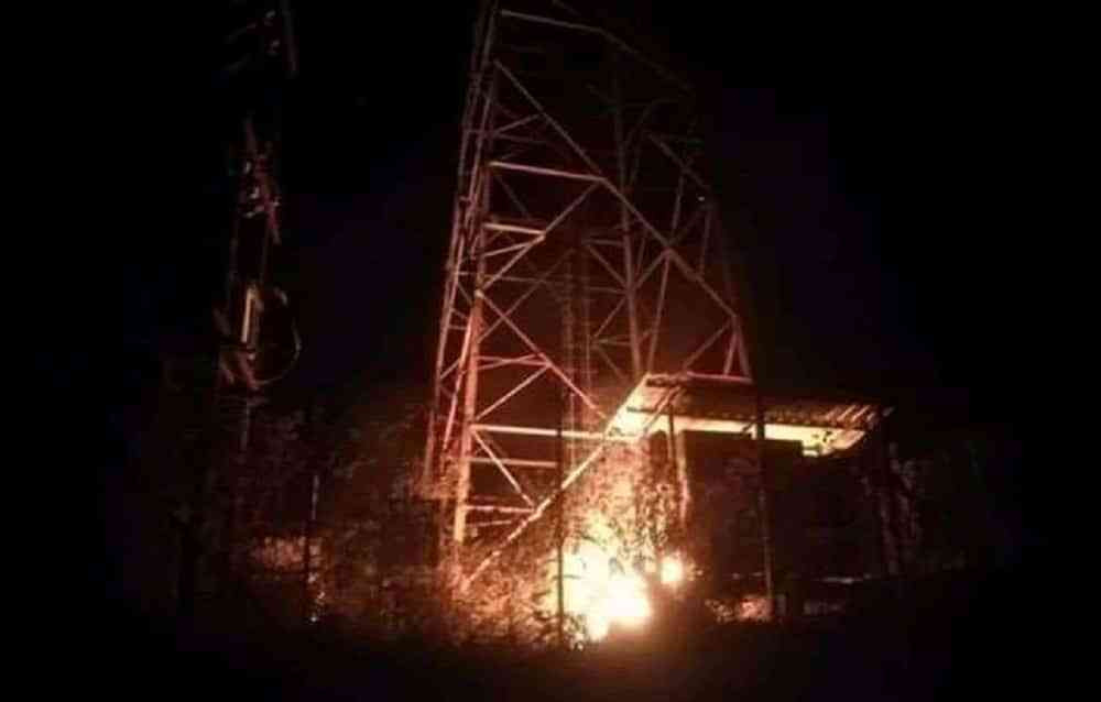 एकै रात देशका विभिन्न ठाउँका एनसेल टावरमा अज्ञात समूहद्वारा आगजनी