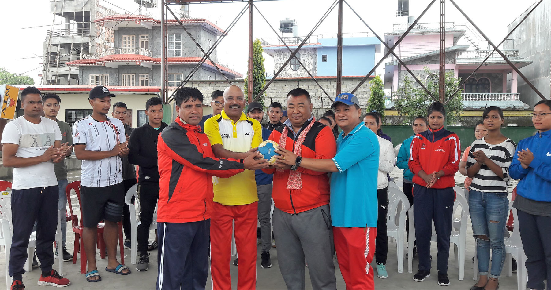 सागका लागि ह्याण्डबलको बन्द प्रशिक्षण पोखरामा शुरु