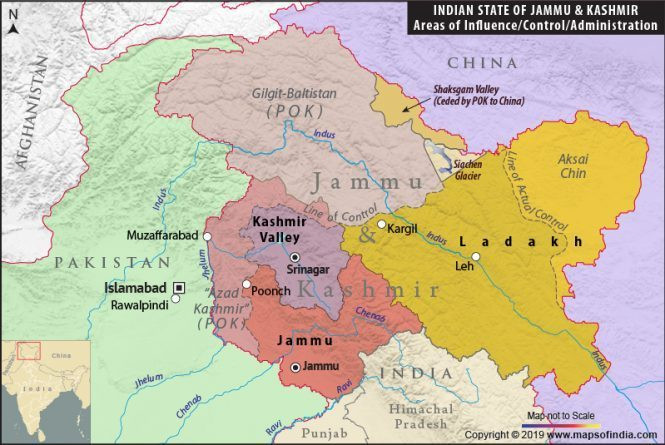 जम्मु कश्मीरको विशेष अधिकार खारेज, लद्दाक अलग