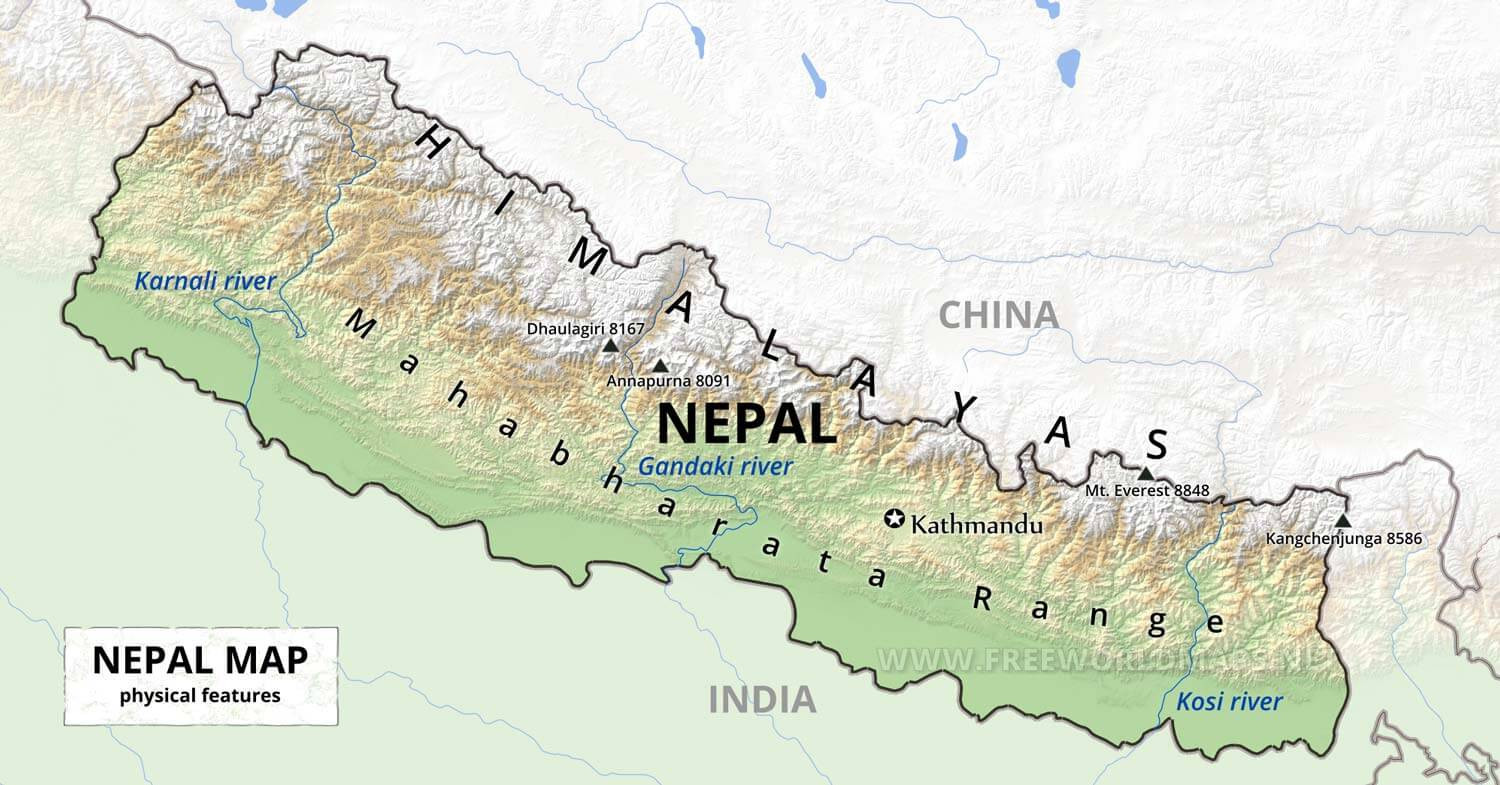 जथाभावी बन्छन् देशको नक्सा, एकरुपता छैन नक्सामा