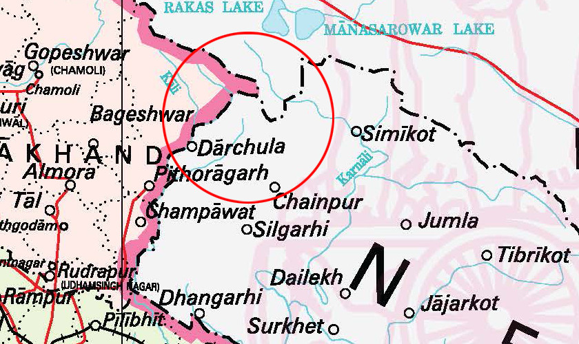 नयाँ नक्सामा नेपालकाे सीमा परिवर्तन गरिएकाे छैन : भारत