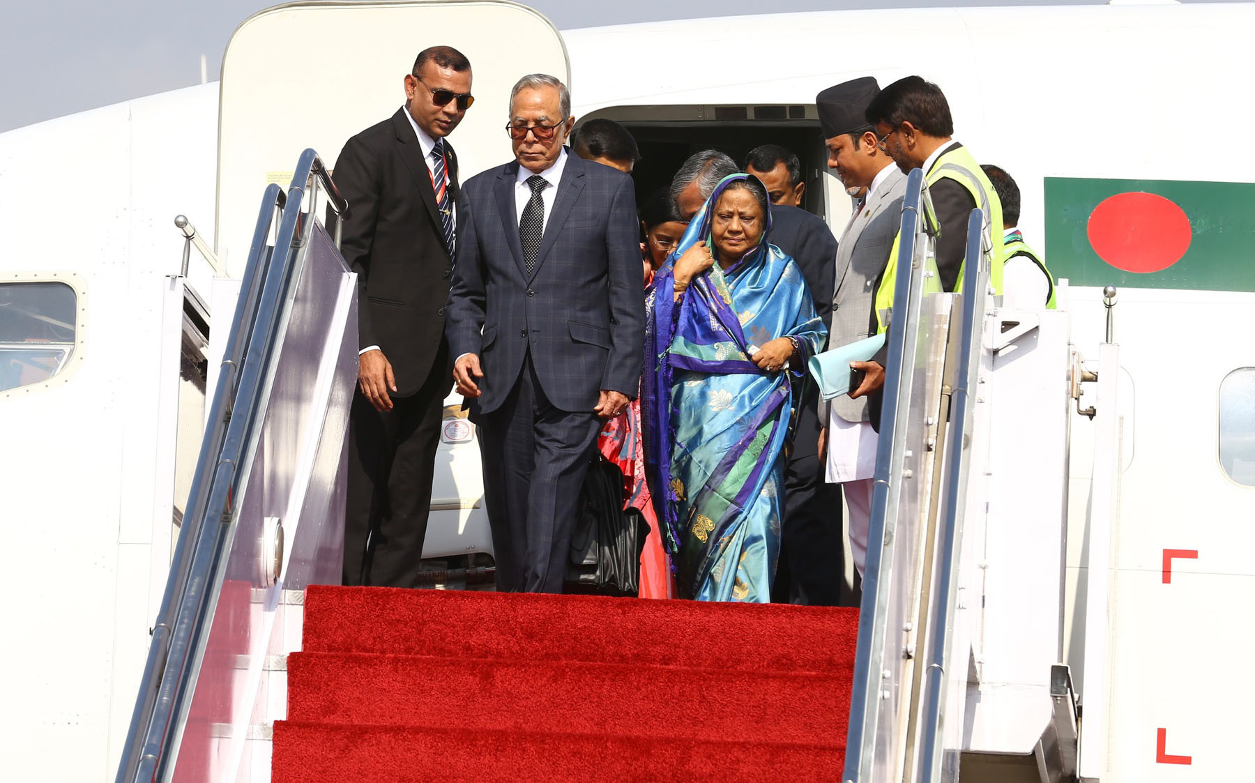 ४ दिने भ्रमणका लागि बंगलादेशका राष्ट्रपति हमिद काठमाडौंमा