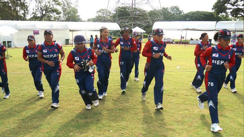 साग महिला क्रिकेट : समूह चरणबाटै बाहिरियाे नेपाल