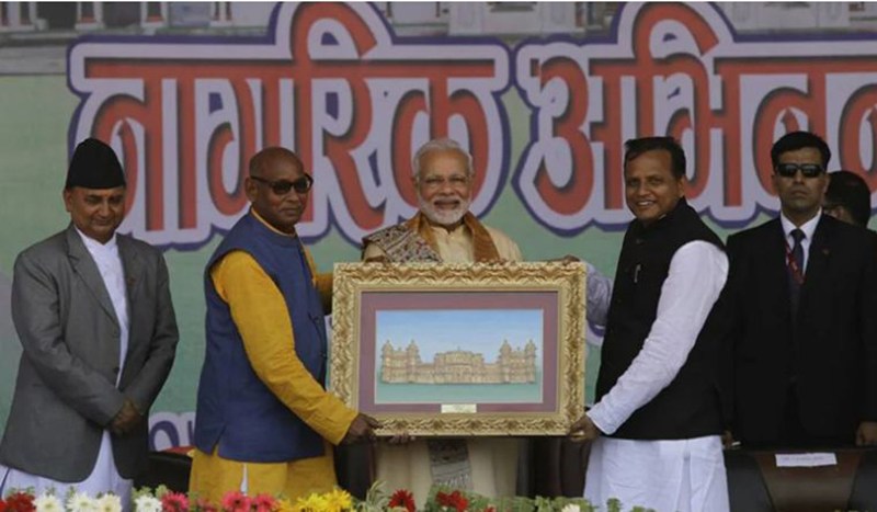 मोदीले गरे प्रदेश २ लाई एक अर्बको सहयोग घोषणा