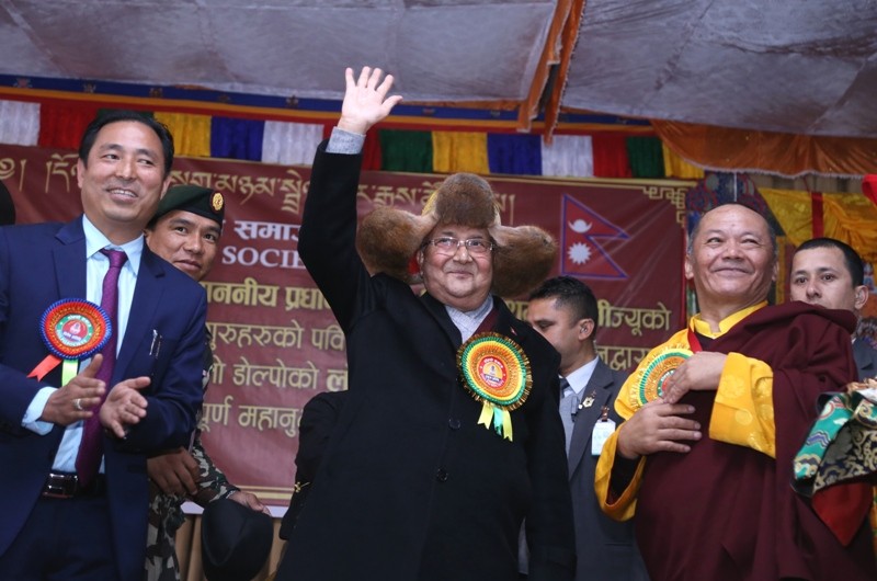 डोल्पामा बाह्रै महिना यातायात : प्रधानमन्त्री ओली