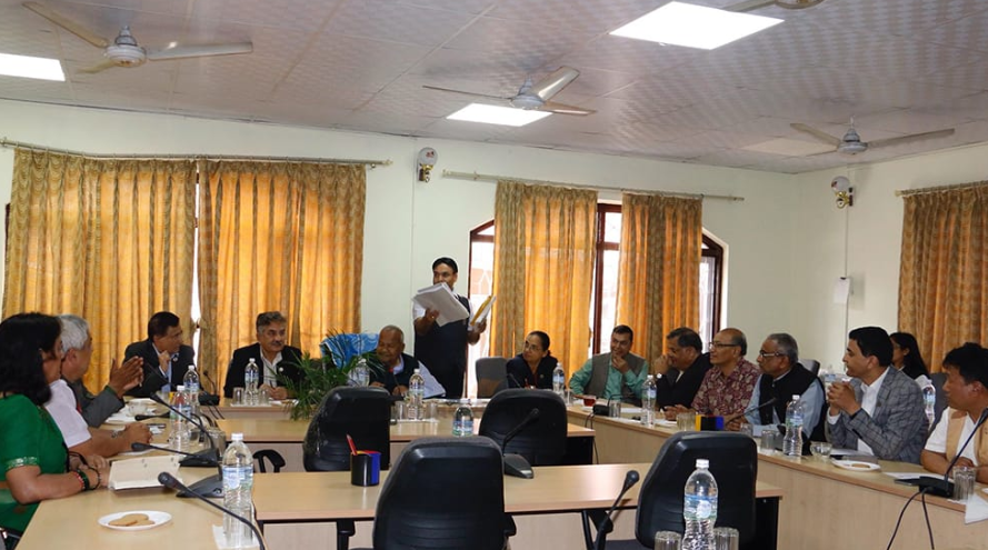 गणपुरक संख्या नपुगेर सुनवाइ समितिकाे बैठक स्थगित