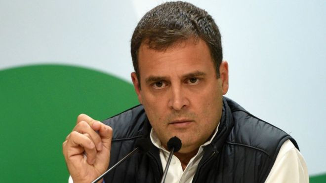 पुलवामा आक्रमणलाई प्रधानमन्त्रीले राजनीतीकरण गरे : राहुल गान्धी