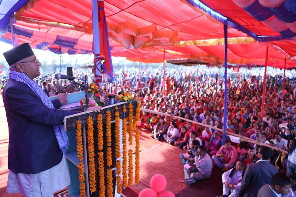 यो सरकार नै जनसरकार हो : प्रधानमन्त्री ‍ओली