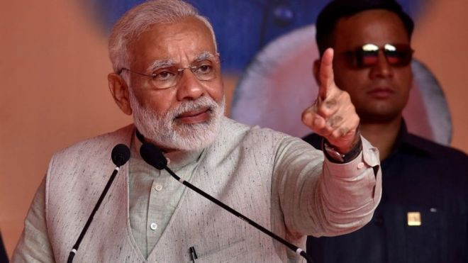 जम्मु काश्मिरबाट माेदीकाे चुनावी अभियान