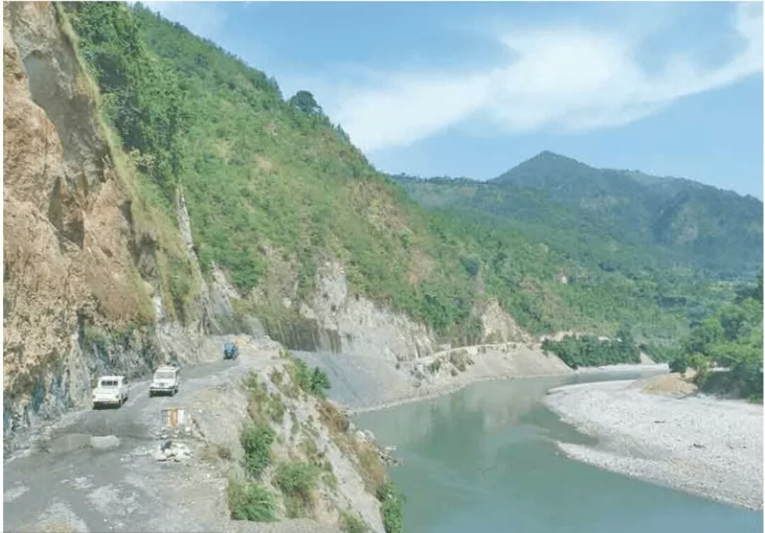 कालीगण्डकी करिडोर स्तरोन्नति तीव्र गतिमा