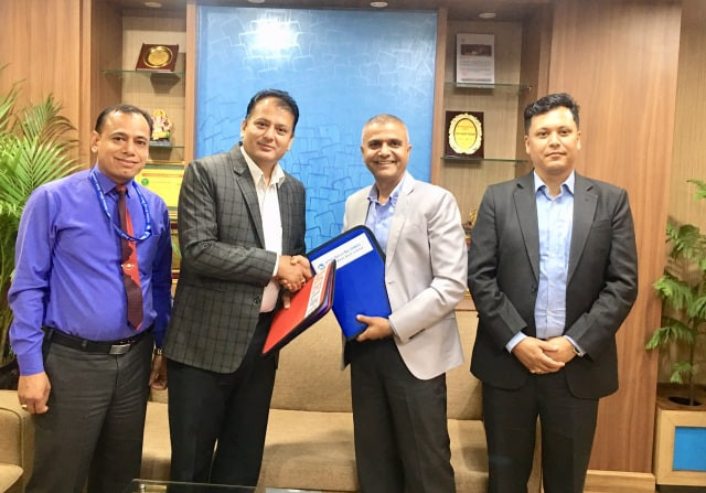 आइएमई लाइफ इन्स्योरेन्स र गरिमा विकास बैंकबीच अस्योरेन्स सम्झौता