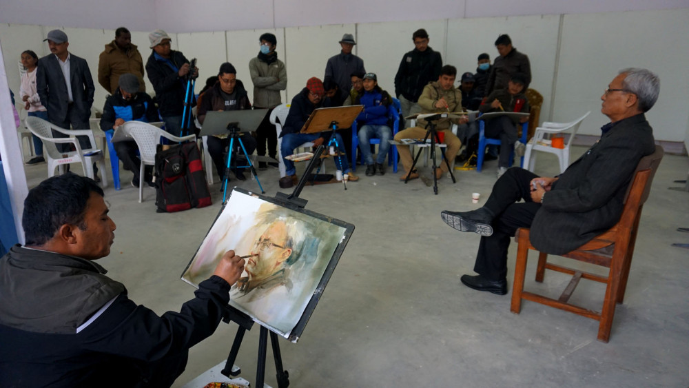 हरेक शनिबार 'कोरौँ मुहार चित्र’