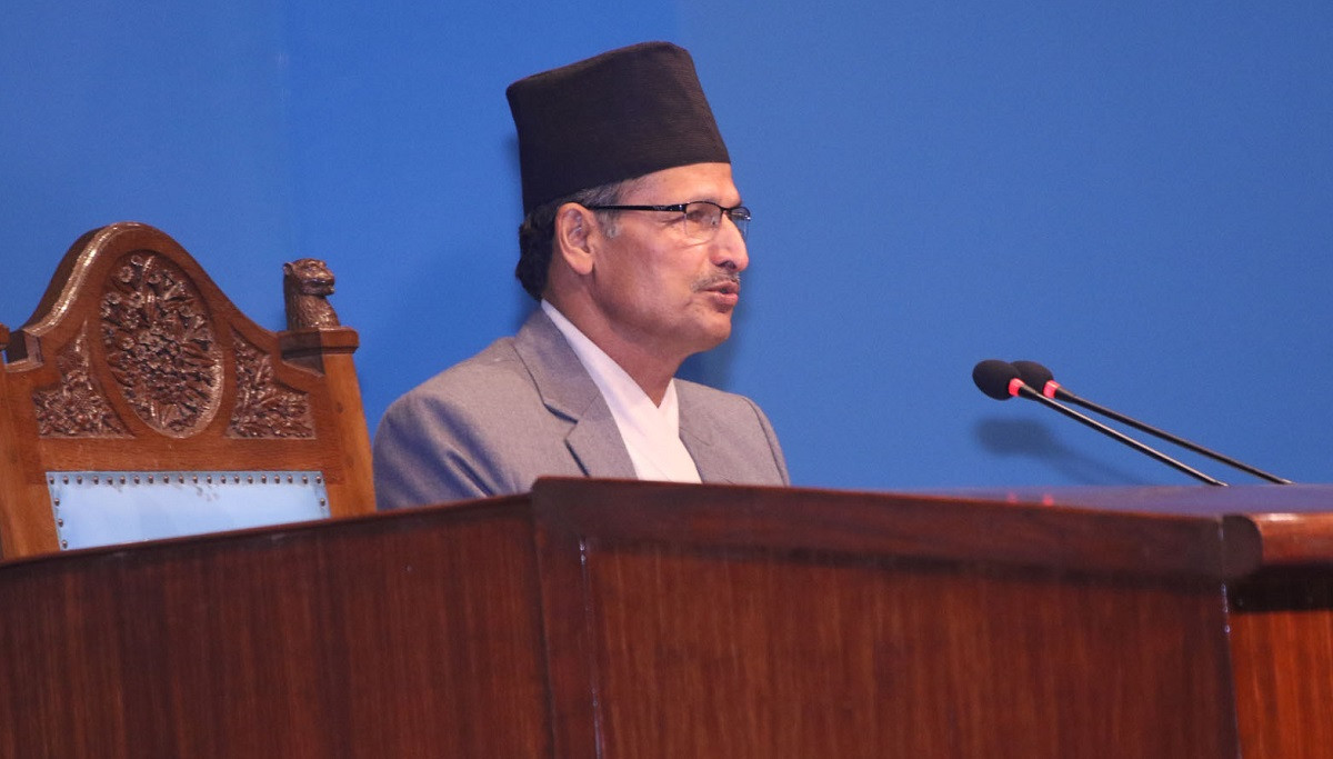 गणतन्त्रको संस्थागत विकासका लागि सुदृढ राष्ट्रिय एकता जरुरी : सापकोटा