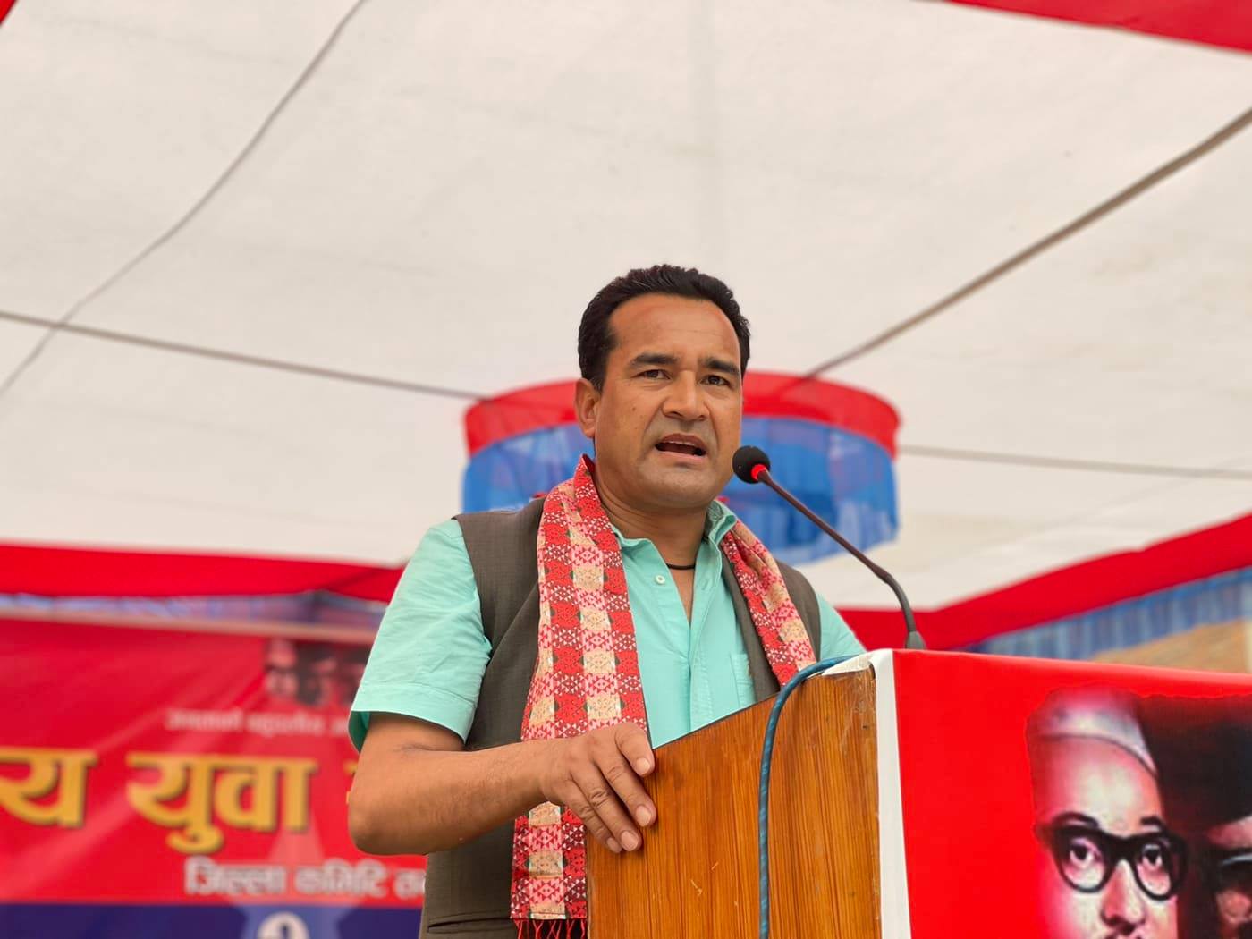 राष्ट्रिय युवा संघ नेपालको स्थापना दिवसका अवसरमा अध्यक्ष शिंहद्वारा शुभकामना व्यक्त  