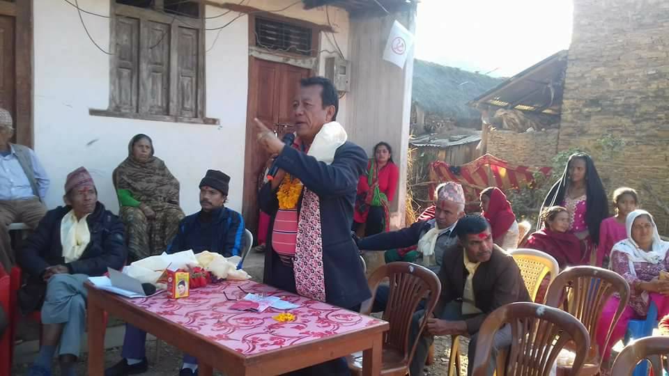 शोकलाइ शक्तिमा बदलेर अघि बढ्न पूर्वमन्त्री गुरुङको आग्रह