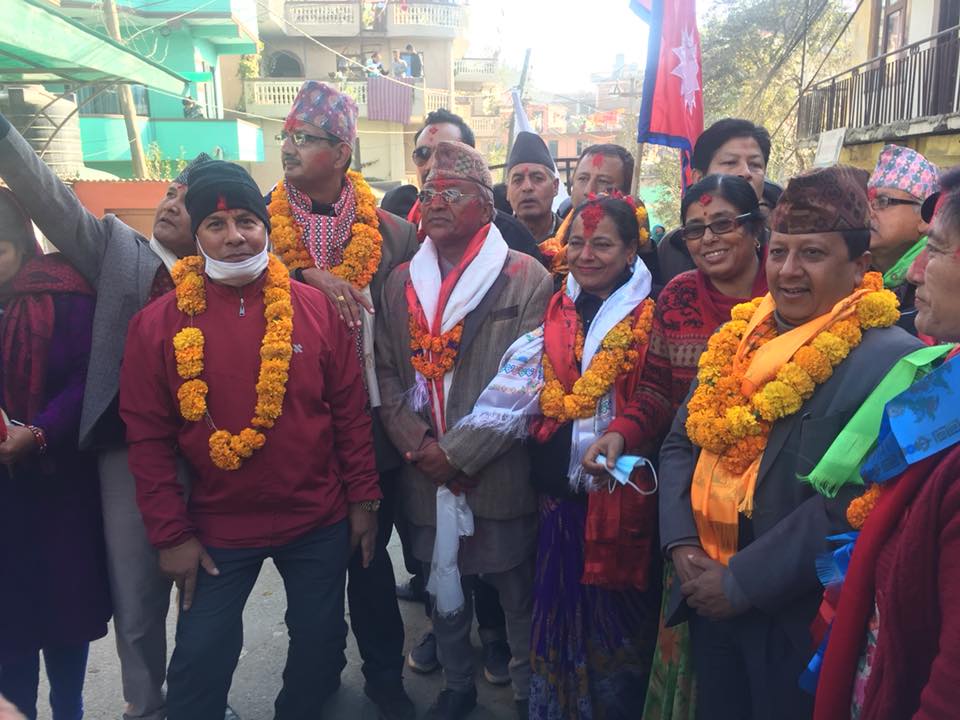काठमाडौँ उपत्यकाको ३० मध्ये २६ प्रदेशसभा सदस्यमा वाम उम्मेदवार विजयी