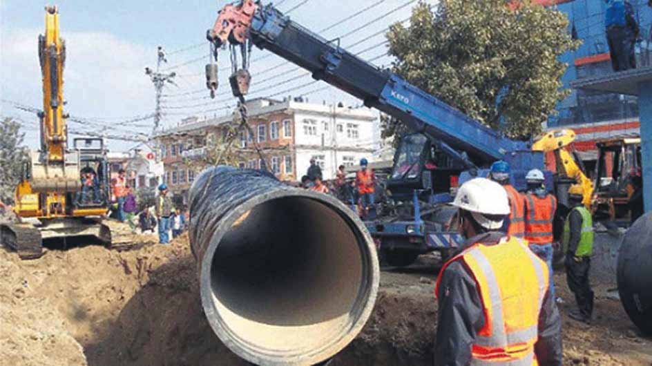 मेलम्ची खानेपानीको पाइप बिच्छ्याउने क्रममा तीनजनाको मुत्यु