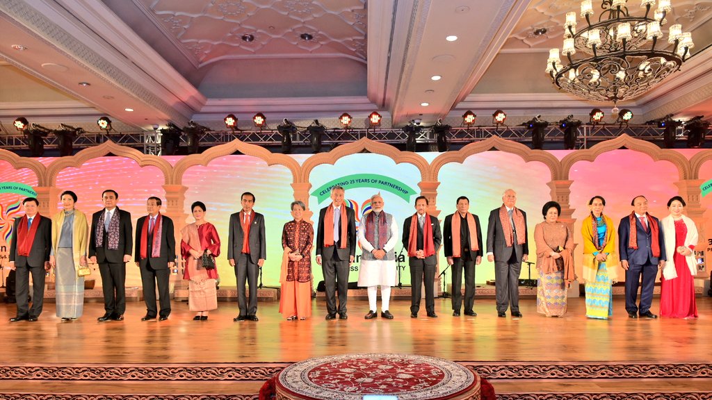 भारतको गणतन्त्र ६९ वर्षमा, अासियानका १० राष्ट्राध्यक्ष दिल्लीमा