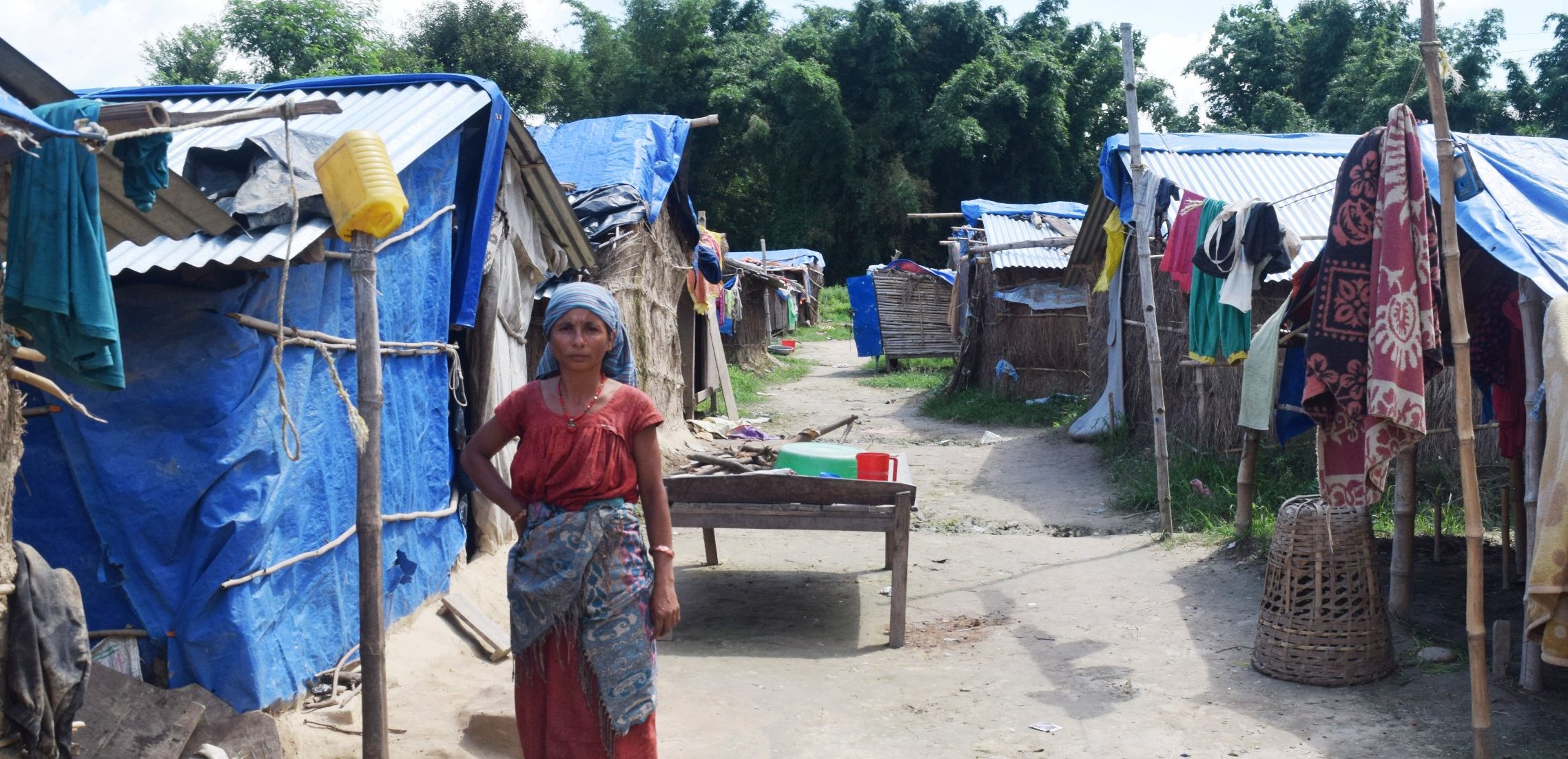 बाढीपीडितलाई ३२ करोड बाँड्दा पनि ४७ परिवारको पालमुनी बास 