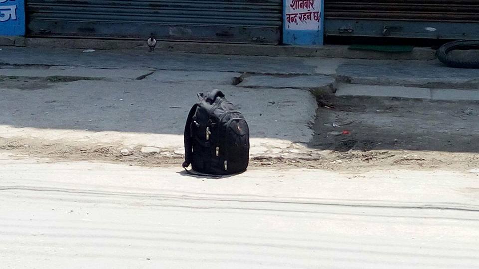 वीरगञ्जको लिंक रोडमा भेटिएको शंकास्पद वस्तु बम नभएको पुष्टि 