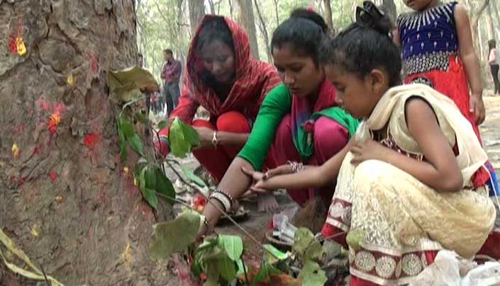 चितवन निकुञ्जभित्र विक्रमबाबा मेला सुरु