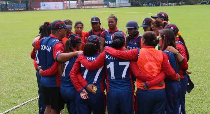 आईसीसी महिला टि २० विश्वकपमा वर्षाको कारण नेपालले हङकङसँग अंक बाँड्यो 