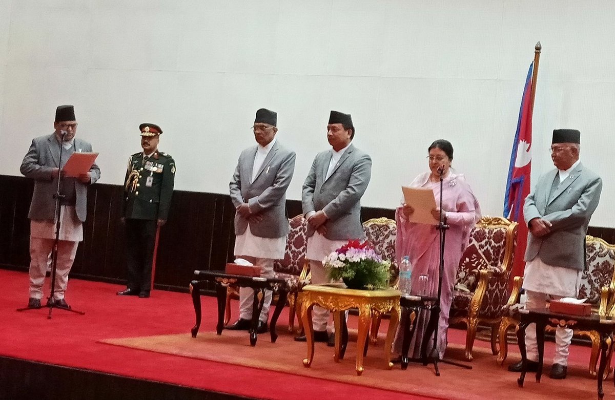 सभामुख महराले लिए पद तथा गपनियताको सपथ