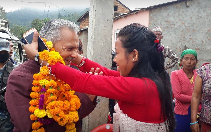 गोरखा २ मा नयाँ शक्तिका डा बाबुराम भट्टराई ३१८०७ मतसहित विजयी 