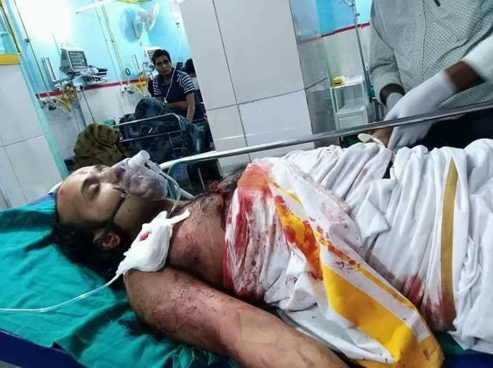 श्रीनिवासाचार्यमाथीको आक्रमणका बिरुद्ध देशभर निरन्तर प्रदर्शन ( तस्बिरहरू )