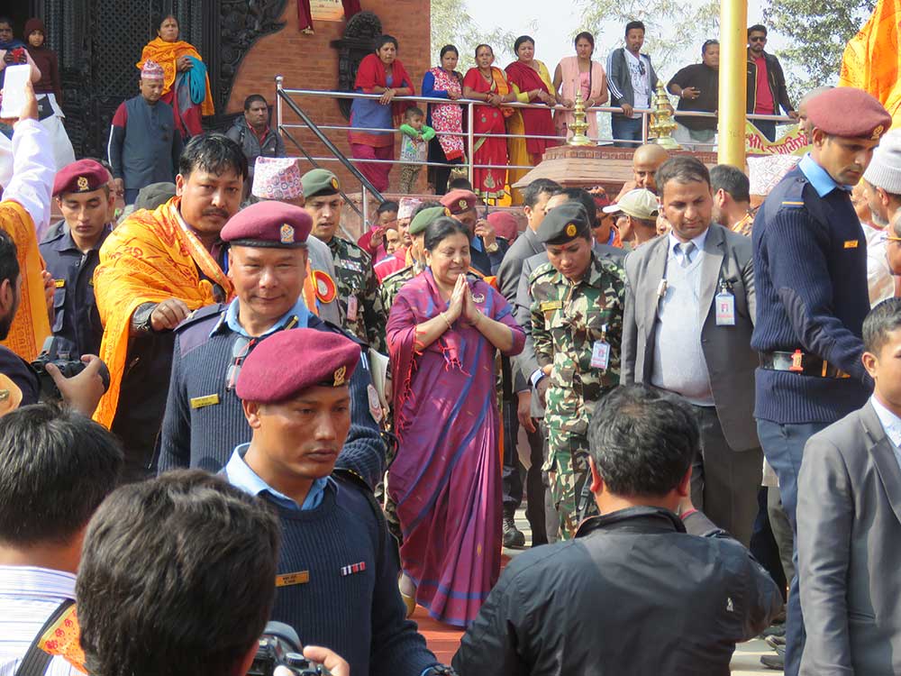 नैतिक शिक्षाको खाचो रहेको राष्ट्रपति भण्डारीको भनाई