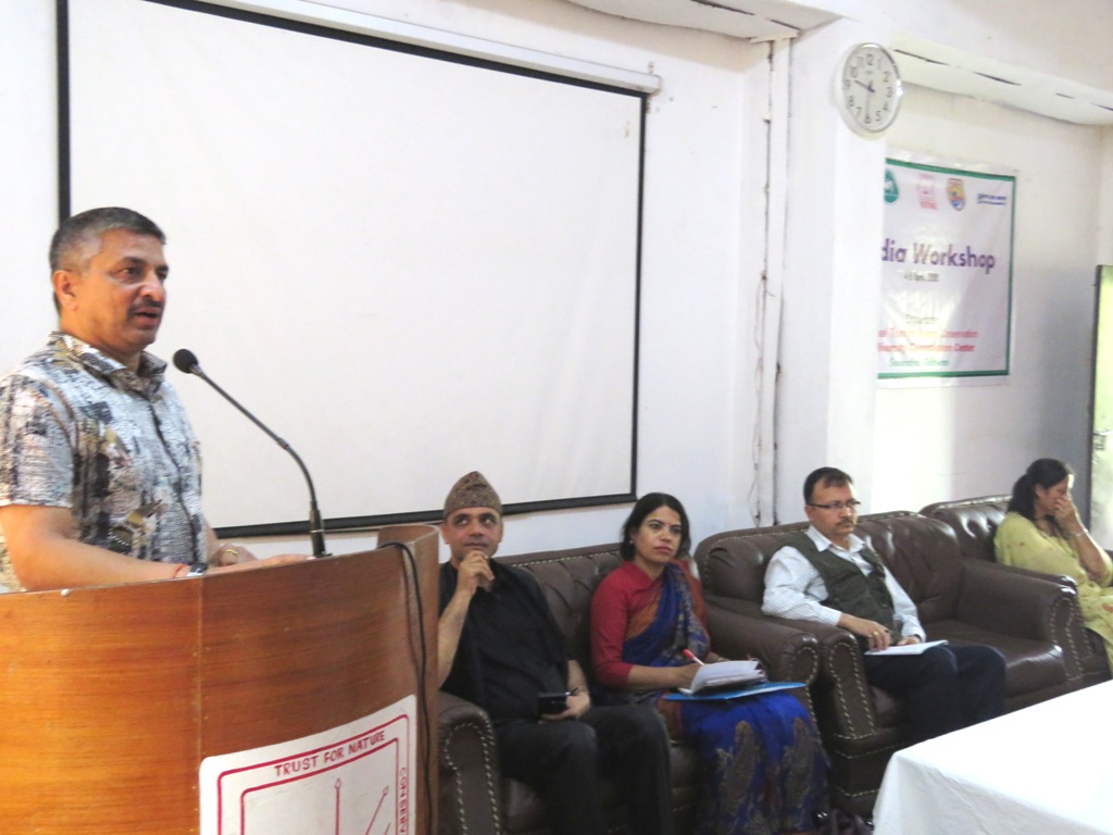 वन्यजन्तु संरक्षणका लागि मिडिया कार्यशाला