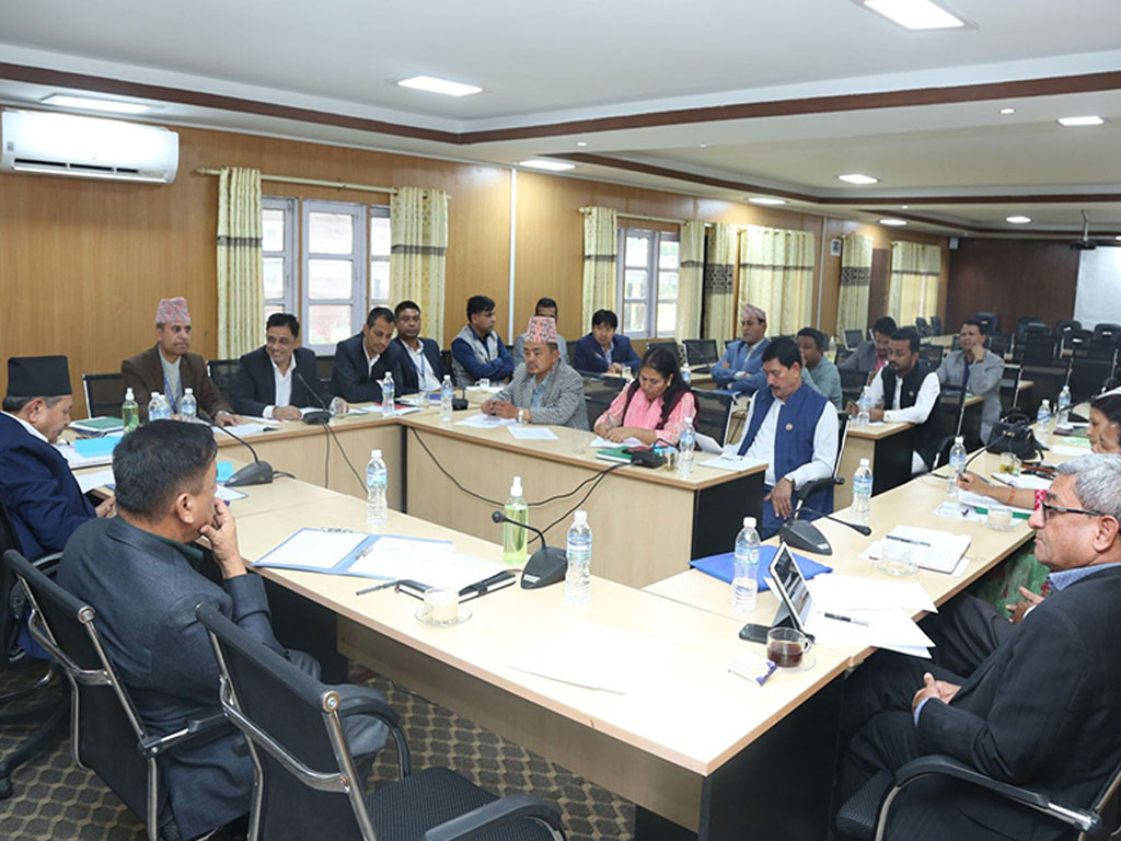 तीन दिनभित्र विषयगत समितिको बैठक सुरु गर्ने सहमति