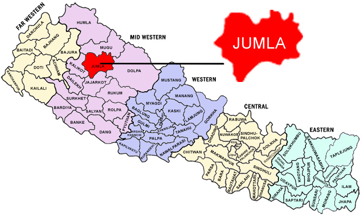 जुम्ला दुर्घटनामा चालकसहित तीनको मृत्यु