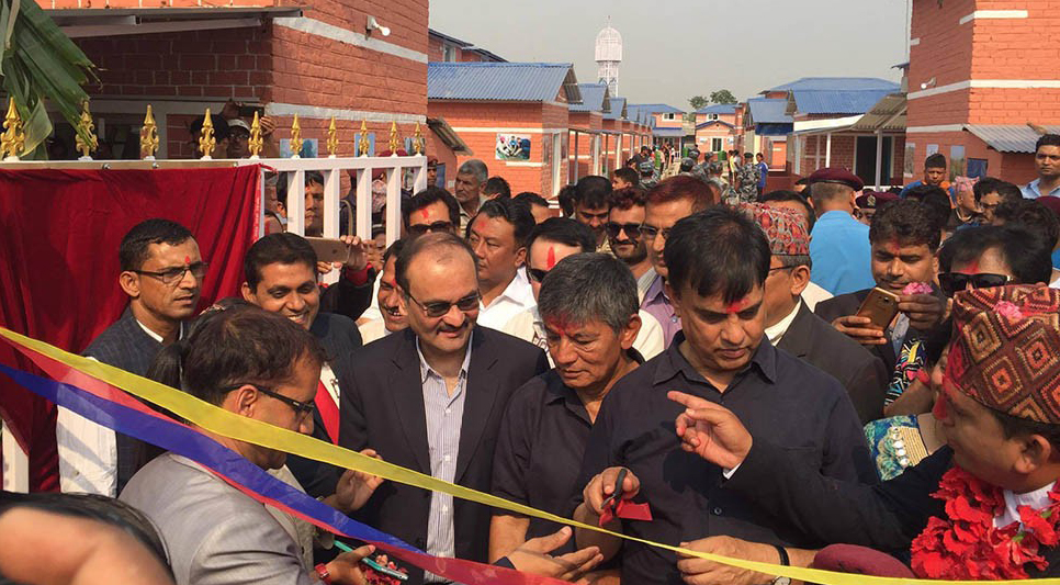 पक्की घर पाएपछि महोत्तरीको मुसहर बस्तीमा खुसीयाली