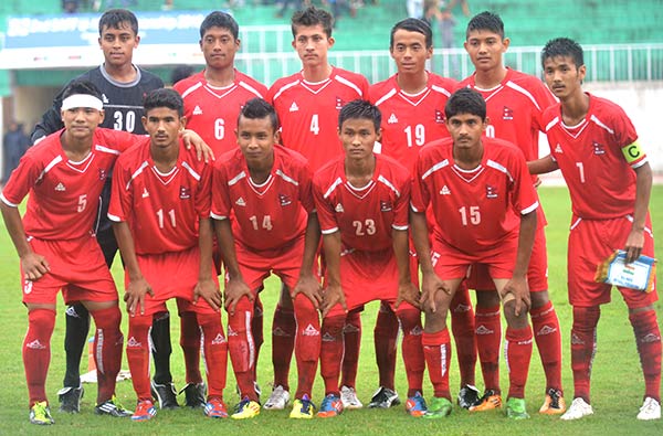 १६ वर्षमुनीेको एसिया कप छनौट फुटबलमा नेपाल इराकसँग १–० पराजित
