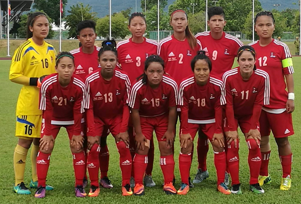 नेपाली महिला टिम मलेसियासँगको दोस्रो मैत्रीपूर्ण फुटबलमा ४–१ ले पराजित