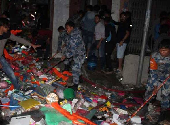 प्लास्टिक उद्योगमा अागलागि २ करोड बराबरको क्षती
