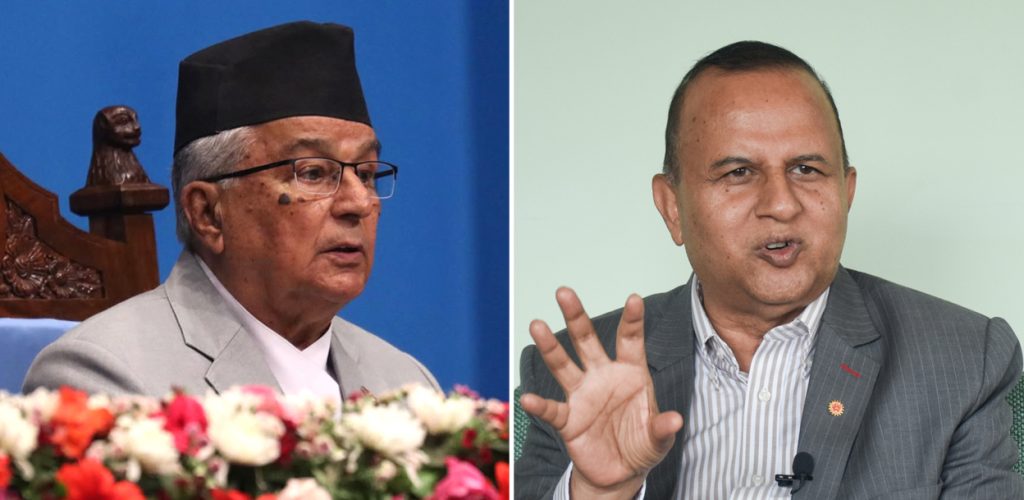 एमालेको माग : राष्ट्रिय संकट समाधानका लागि राष्ट्रपतिले पहल गर्नुपर्छ