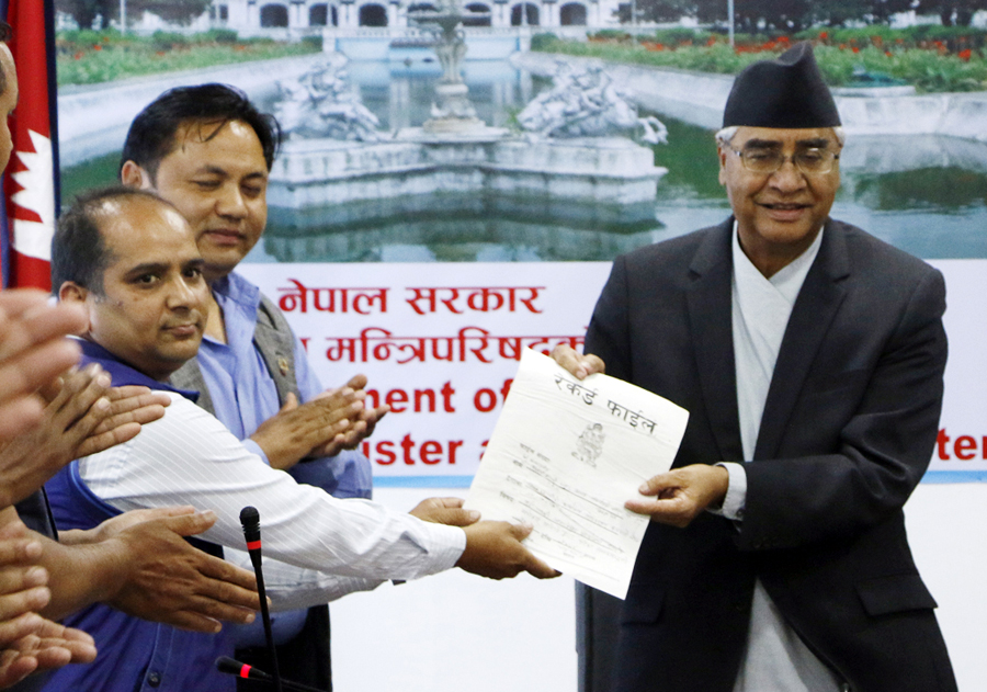 बूढीगण्डकी जलविद्युत् आयोजना अघि बढ्छः प्रधानमन्त्री 