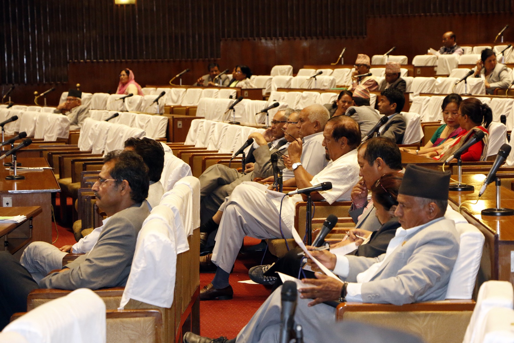 राष्ट्रपति तथा उपराष्ट्रपतिको निर्वाचनसम्बन्धी विधेयक पारित