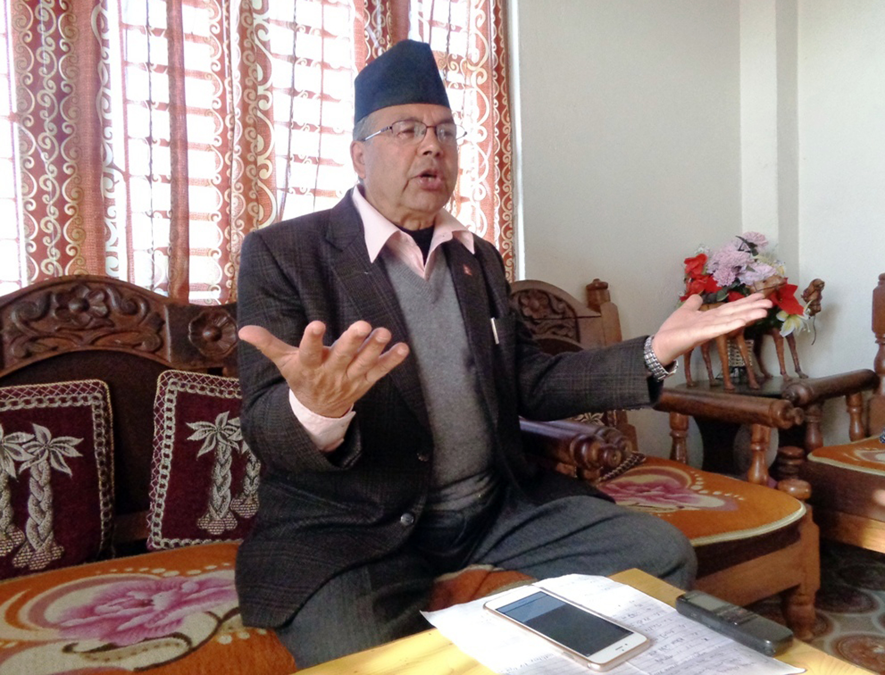 वाम गठबन्धन ऐतिहासिक आवश्यकता: पूर्वप्रम खनाल