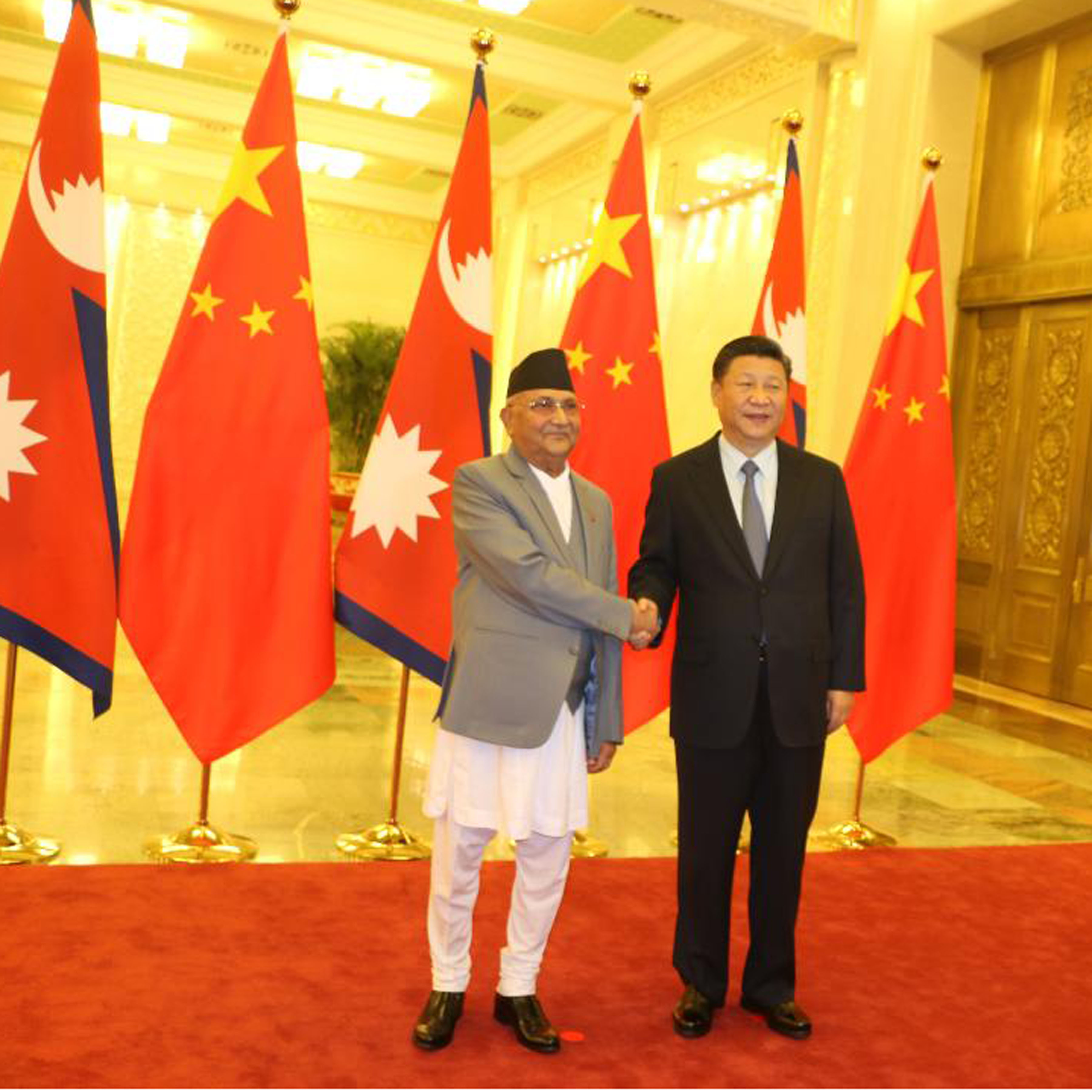 चिनियाँ रेल छिट्टै काठमाडौं पुग्नेछ : राष्ट्रपति सी